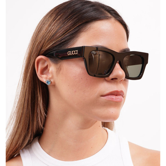 NWT Gucci GG1835SA-001 Black 0mm Sunglasses